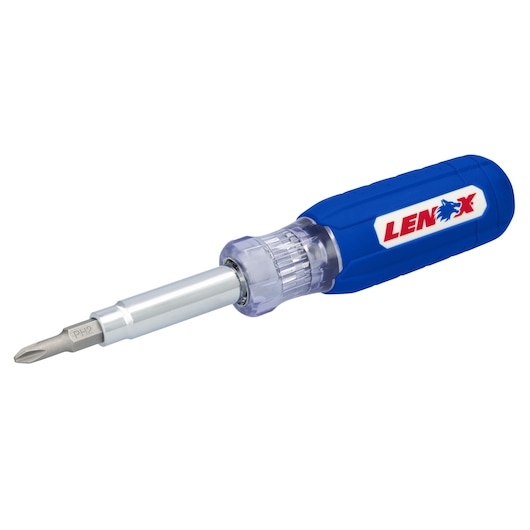  Lenox 6-in-1 Multi-Bit Screwdriver 3/4 away view.