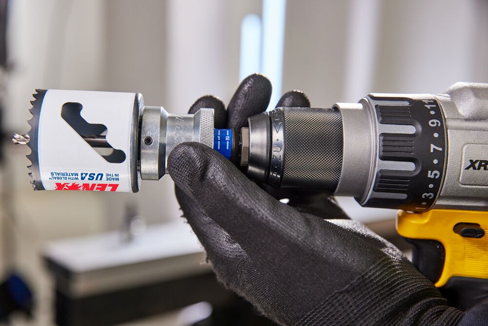 LENOX® SNAP-BACK® Quick Change Hole Saw Arbors Application LENOX® SNAP-BACK® Quick Change Hole Saw Arbors Application