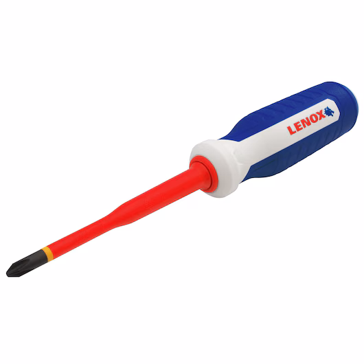 2 Pc Slim Blade Insulated Screwdriver Set
