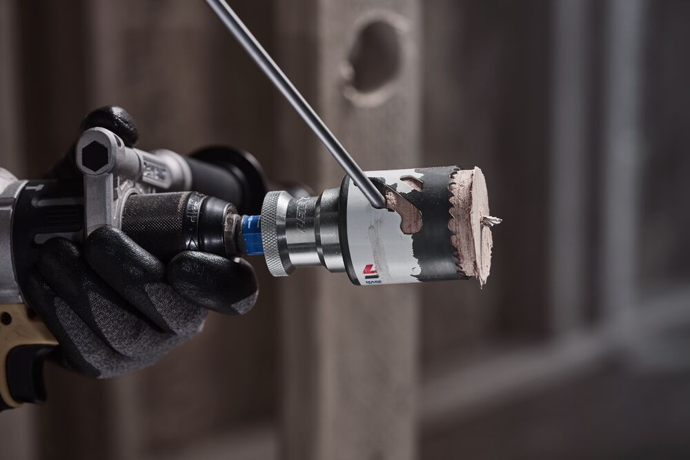 LENOX® SPEED SLOT® Bi-Metal Hole Saw Plug Removal LENOX® SPEED SLOT® Bi-Metal Hole Saw Plug Removal