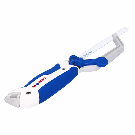 Lenox LXHT20336 10 in Mini Hack Saw 3/4 away view.