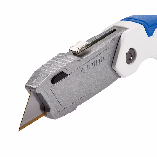 Autoload Folding Knife LENOX rotated showing knife blade 