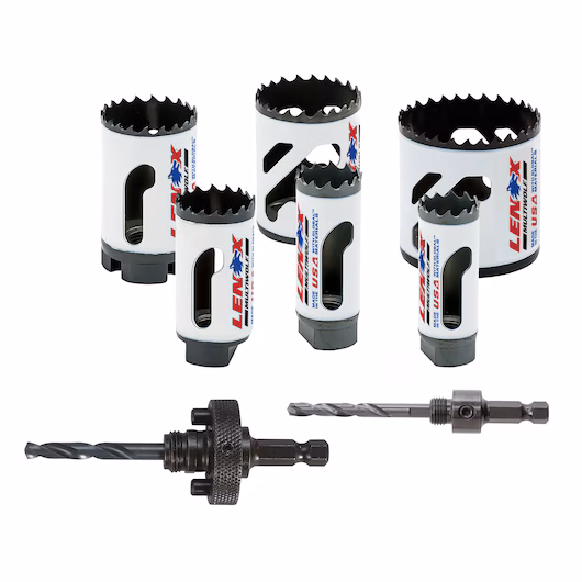 Refrigeration Hole Saw Kit (8 pc.)