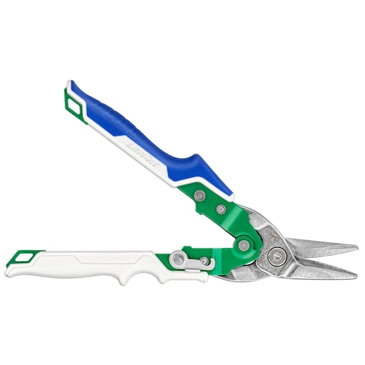 Right Aviation Snips - Straight On Beauty w/ Blade Open (horizontal)