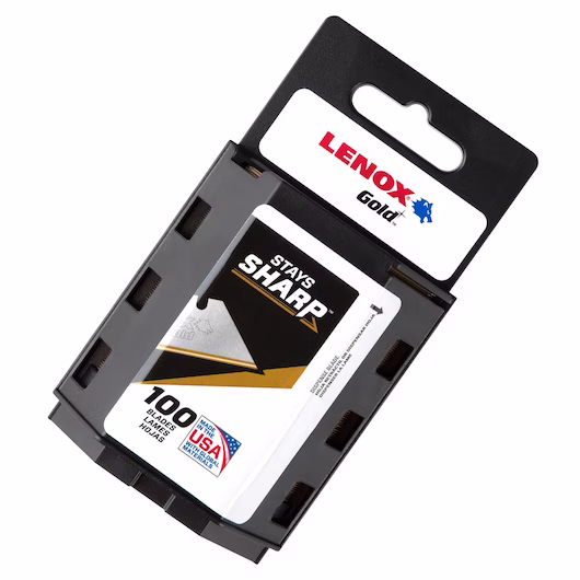 LENOX® GOLD® Utility Knife Blade 100 pack