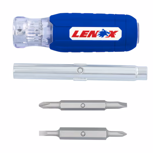 Lenox 6-in-1 Multi-Bit Screwdriver and bits.