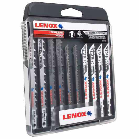 10PC T-Shank General Purpose Jigsaw Kit